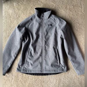 The North Face Women’s Soft Shell Jacket – Gray – Size M